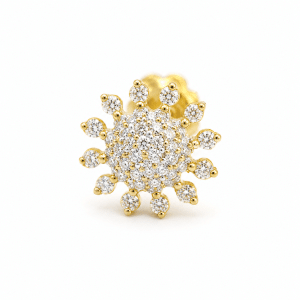 0.16 Ct Zirkonia Diamond Nose Pin