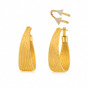 Golden Wedding Earrings-120