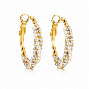 Pearls Trendy Earrings-108