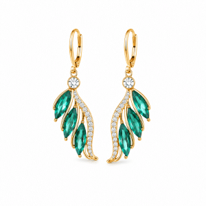 Angel Wing Design Earrings-133