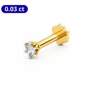 0.03 CT Diamond Nose Pin